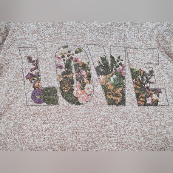 Bobeau Women's Hoodie Blouse Made In USA W/ LOVE Size Med - Picture 2 of 10